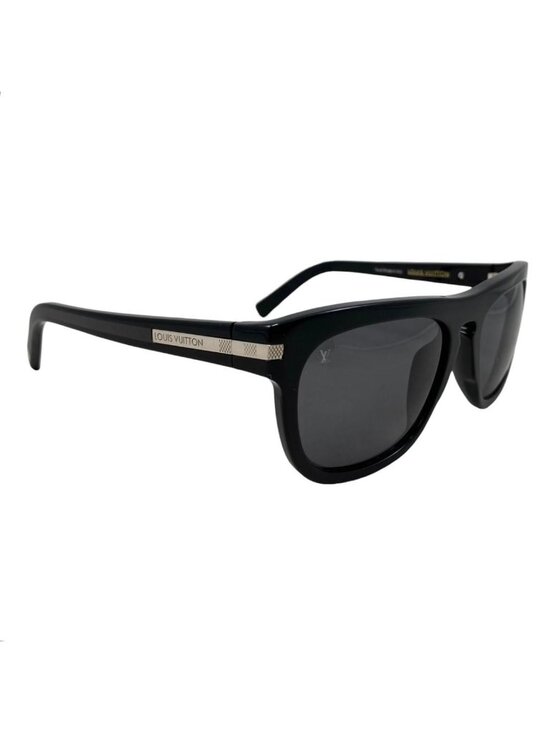 Louis Vuitton Sunglasses Possession Carre Logo Wellington Black Eyewear